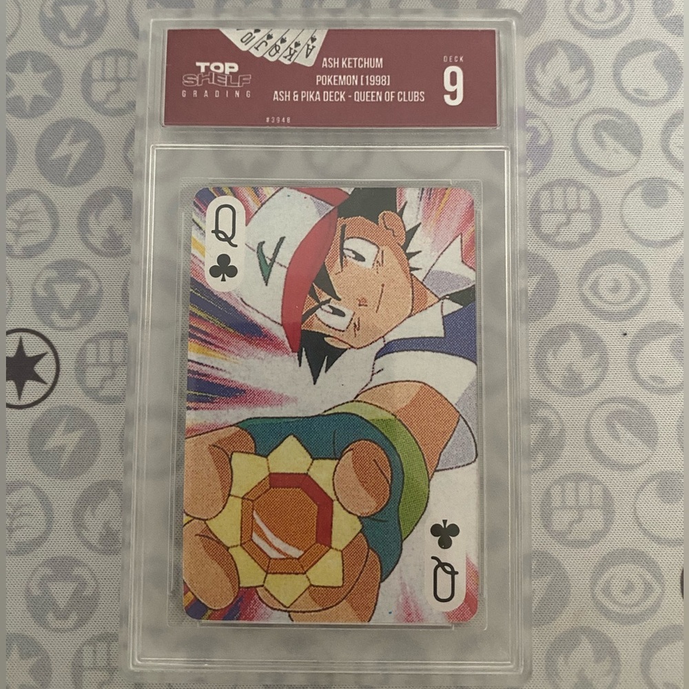 Ash ketchum Pokèmon Ash & Pika - Queen of clubs (1998)